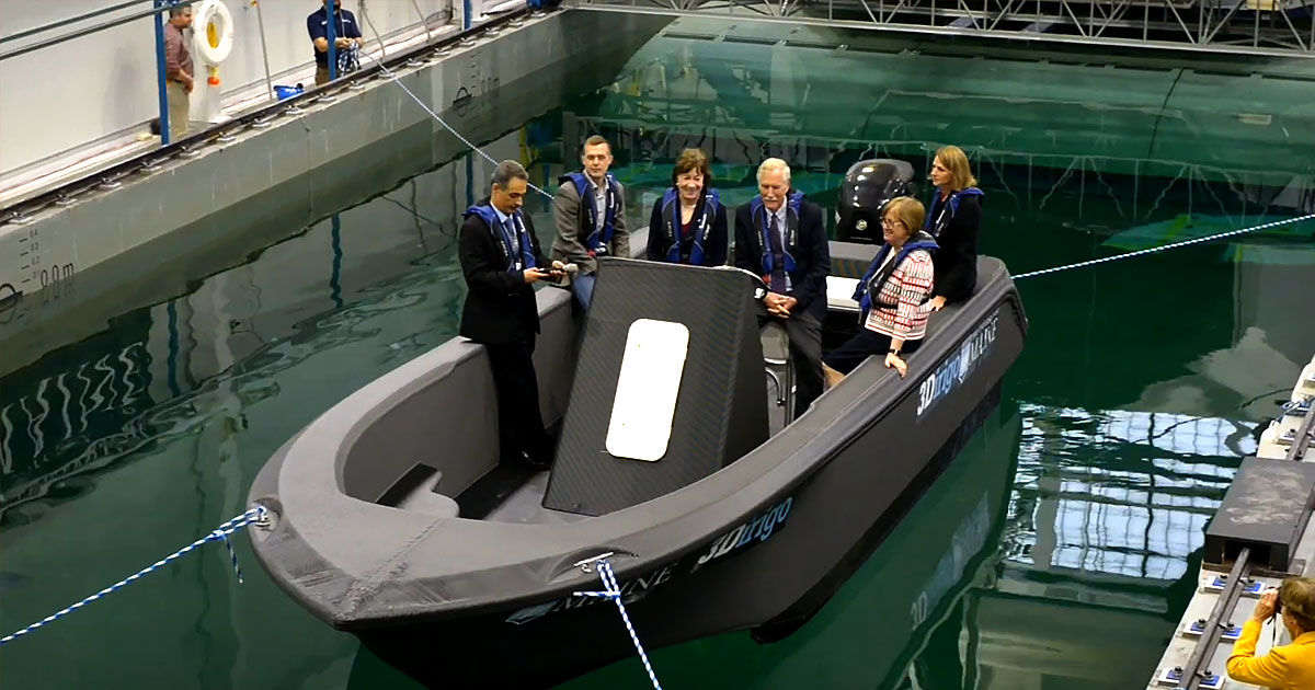 The World's First 3D Printed Boat